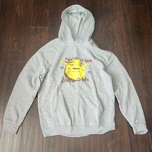 Shrek Hoodie Grey - New